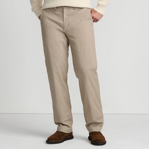 Chino Stretch Double de Flanelle Pre Ourle Coupe Classique Homme Stature Standard