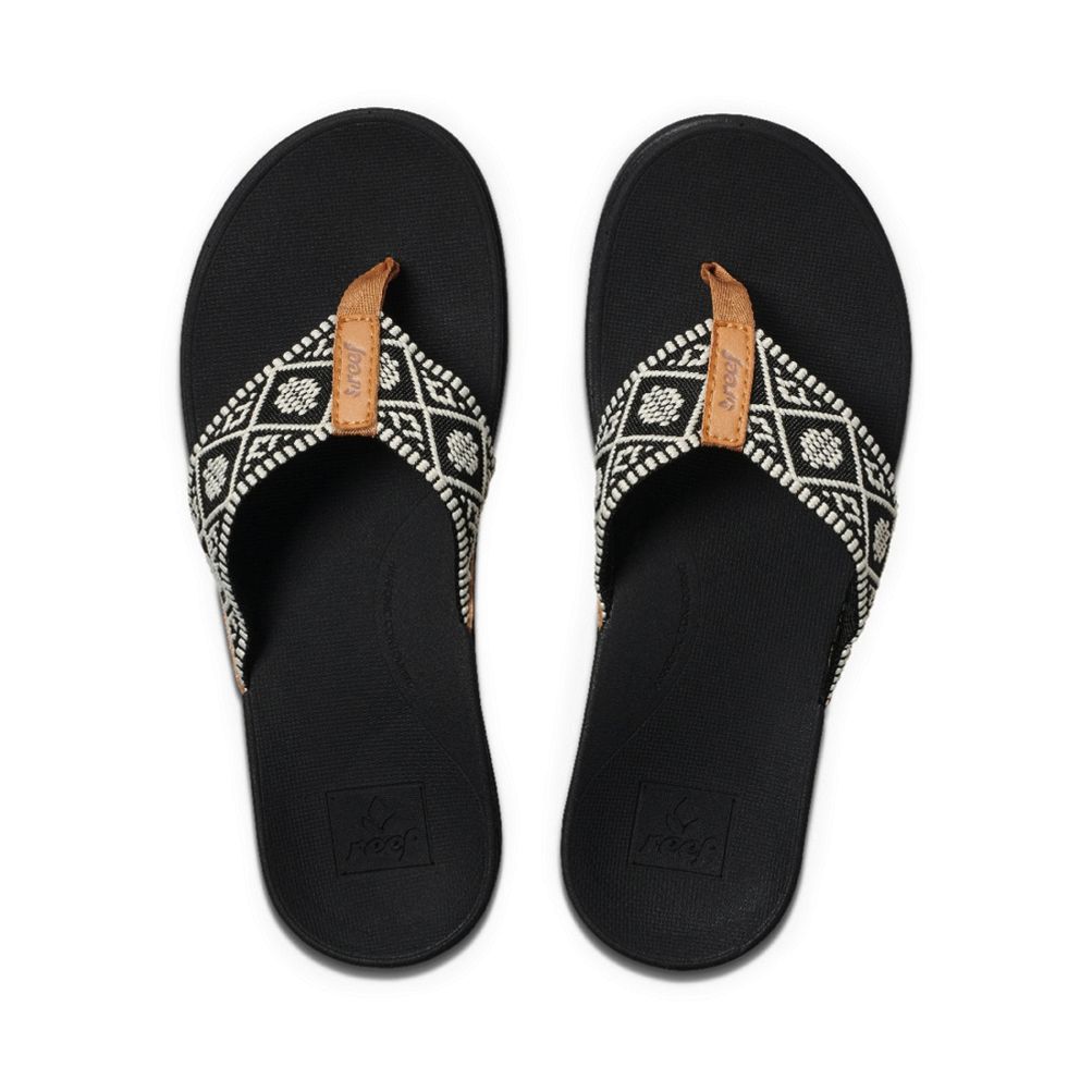 Reef 2024 slippers zwart