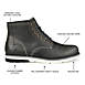Territory Men's Axel Leather Ankle Boots, alternative image