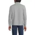 Men's Bedford Rib Casual Quarter Zip Pullover Sweater, Back