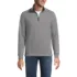 Men's Bedford Rib Casual Quarter Zip Sweater, Front