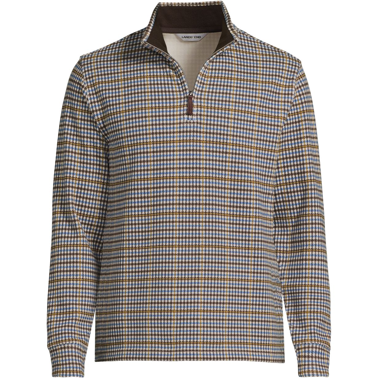 Men's Bedford Rib Casual Quarter Zip Sweater