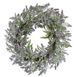 Northlight 22" Lavender and Leaves Artificial Spring Wreath, alternative image