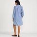 Women's Chambray Button Front Dress, Back