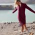 Women's Cozy Lofty Sweater Dress, alternative image