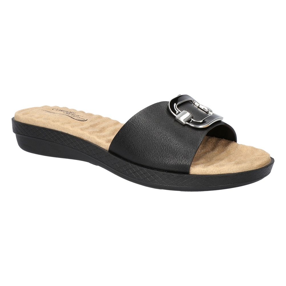 Narrow women's 2024 slide sandals