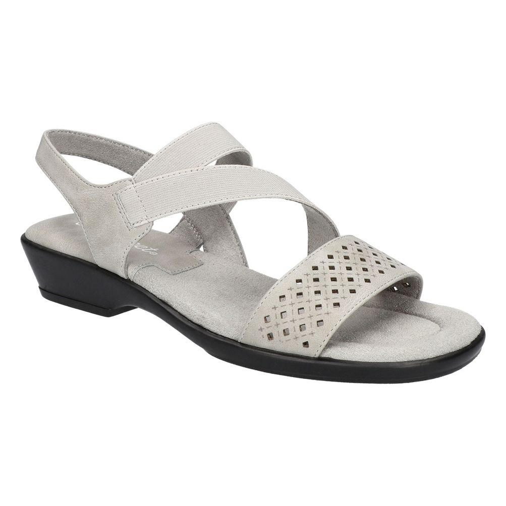 White sandals narrow on sale width