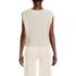 Women's Cable Vest Sweater, Back
