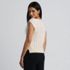 Women's Cable Vest Sweater, Back
