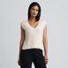 Women's Cable Vest Sweater, Front