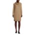 Women's Cozy Lofty Cowl Neck Sweater Dress, Front