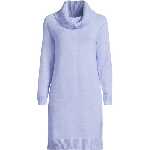 Womens Blue Sweater Dresses | Lands' End