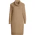 Women's Plus Size Cozy Lofty Cowl Neck Sweater Dress, Front