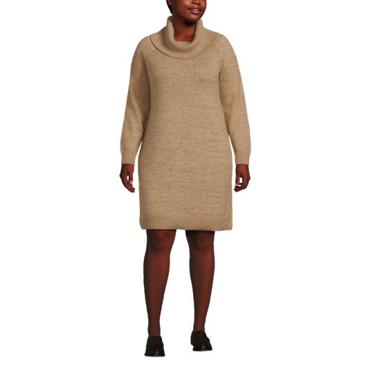 navy blue dress for baby girl Women's Plus Size Sweater Dress V-Neck Long Sleeve Fall Winter Dressed with  Pockets