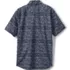 Unisex Performance French Placket Short Sleeve Shirt, Back