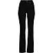 Women's Plus Size High Rise Bootcut Denim Jeans - Black, Front