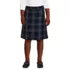 School Uniform Custom Girls Plaid Aline Skirt Below the Knee , Front