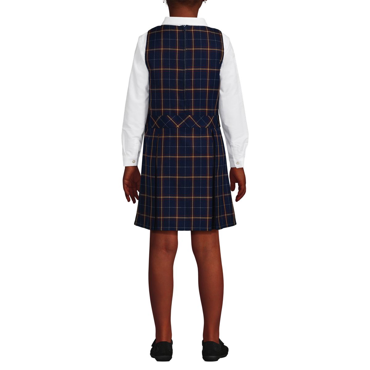 School Uniform Custom Girls Plaid Jumper