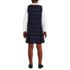 School Uniform Custom Girls Plaid Jumper, Back