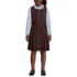 School Uniform Custom Girls Plaid Jumper, Front