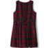School Uniform Custom Girls Plaid Jumper, Back