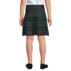 School Uniform Custom Girls Plaid Box Pleat Skirt Top of Knee