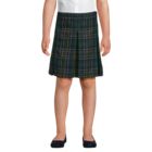 School Uniform Custom Girls Plaid Box Pleat Skirt Top of Knee