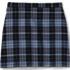School Uniform Custom Girls Plaid Box Pleat Skirt Top of Knee, Back