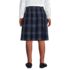 School Uniform Custom Girls Plaid Kilt Below the Knee , Back