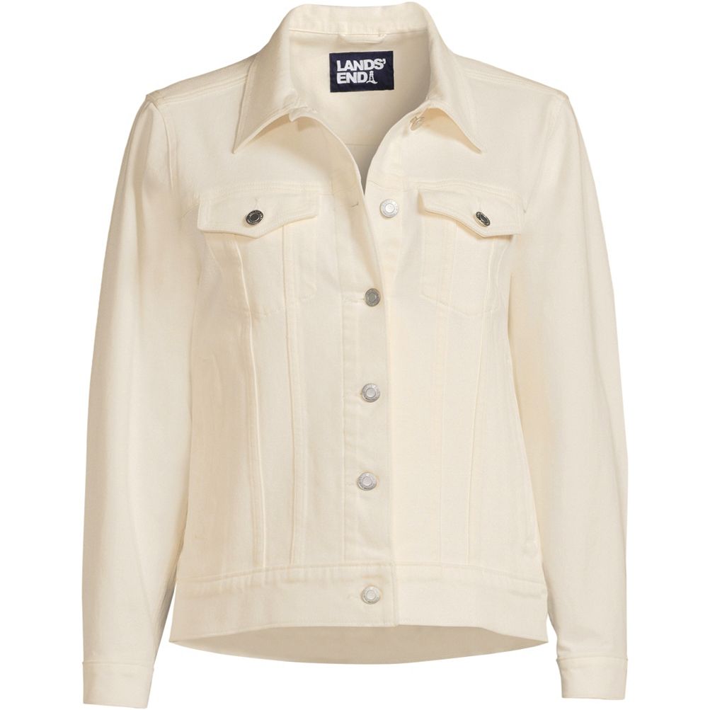 Reason Patches Denim Jacket in White for Men