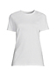 T-Shirt en Coton Pima à Manches Courtes, Femme Stature Standard image number 3