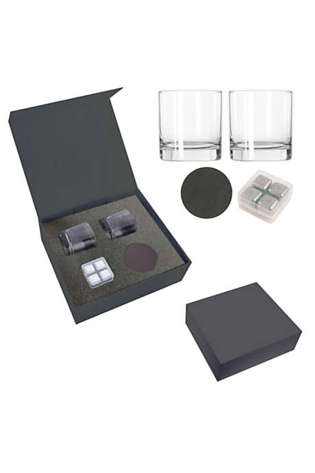 Custom Logo Whiskey Glass Gift Set