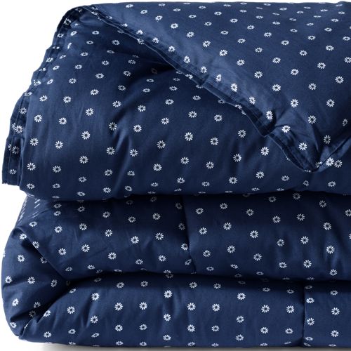 300 Thread Count Cotton Smooth Percale Printed Comforter, alternative image