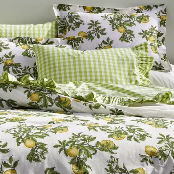 300 Thread Count Cotton Smooth Percale Bedding - primary