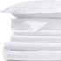 300 Thread Count Cotton Smooth Percale Duvet Bed Cover, Front