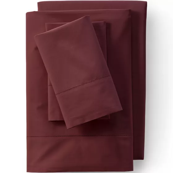 300 Thread Count Cotton Percale Bed Sheets - primary