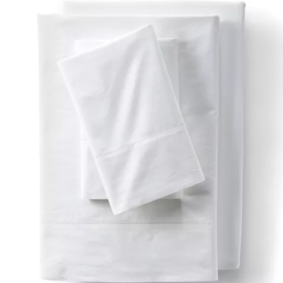 300 Thread Count Cotton Percale Bed Sheets - primary