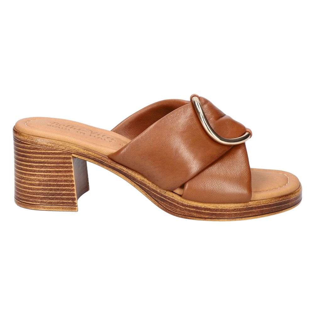 Bella Vita Italy Women's Narrow Width Chi Leather Mule Slide