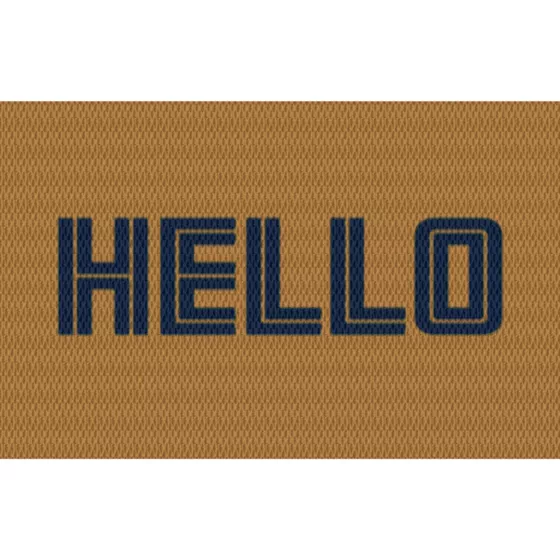 Matterly Neighburly Doormat Hello - primary