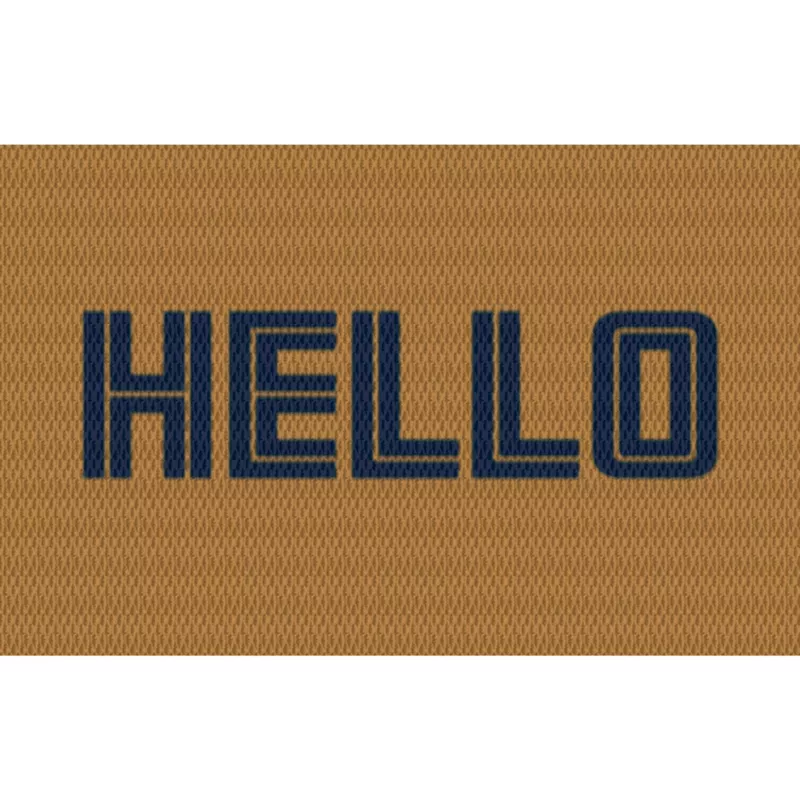 Matterly Neighburly Doormat Hello, alternative image