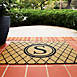 Bungalow Flooring Resisal Monogrammed Doormat Argyle, alternative image