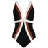 Miraclesuit Women's Spectra Trilogy V-neck Slimming One Piece Swimsuit, alternative image