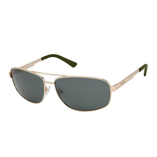 Timberland Men's Square Plastic Sunglasses 55mm Lens