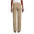 Women's Petite High Rise Chino Utility Straight Leg Pants, Back