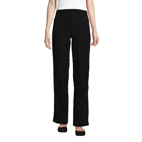 Women's High Rise Chino Utility Straight Leg Pants, Front