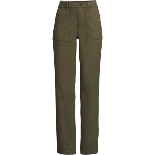 High Waisted Chino Trousers | Lands' End