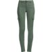 Women's Plus Size Mid Rise Slim Cargo Chino Pants, Front