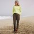 Women's Mid Rise Slim Cargo Chino Pants, alternative image