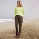 Women's Mid Rise Slim Cargo Chino Pants, alternative image