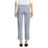 Women's Mid Rise Classic Straight Leg Chino Ankle Pants, Back